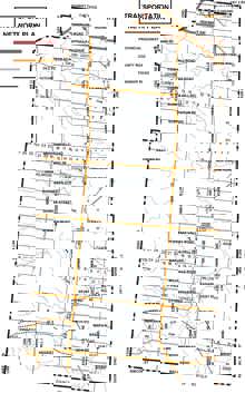County and Township Roads Map